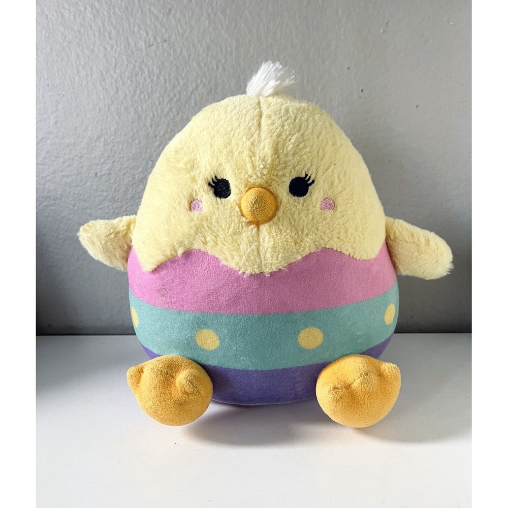Plush Easter Chicken 8"‎ Kellytoy Original Stuffed Animal Chick